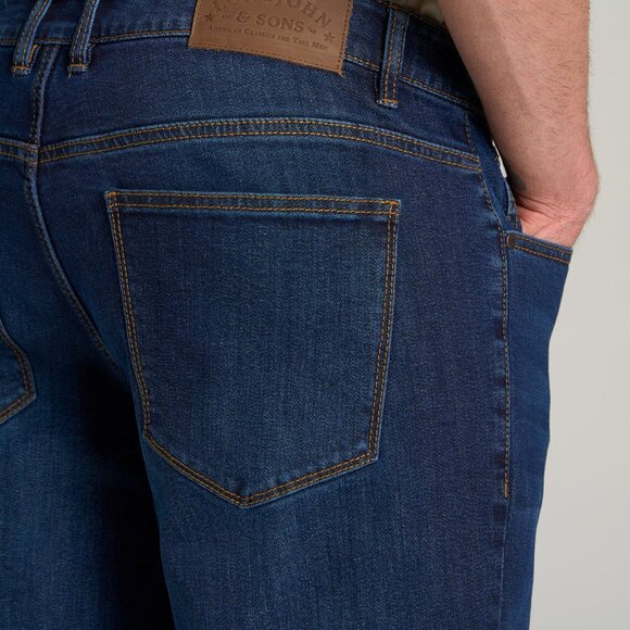 American Tall LJ&S TAPERED Jeans for Tall Men in Charger Blue Size 3232 / 36 / C - Picture 2 of 3